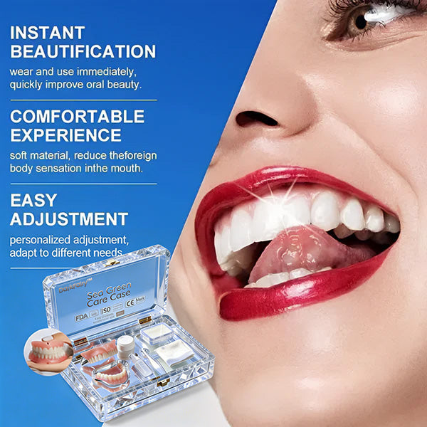 🔥🔥Ends Today: 75% OFF!🦷 DarkFairy™ Custom-Fit Denture