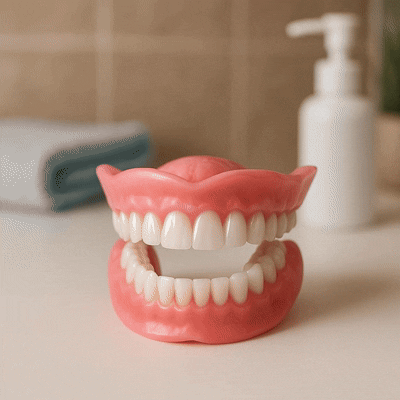 ⚡ 🌎Ends Today: 70% OFF! ⏰ Medical Full Denture with Strong Suctiond