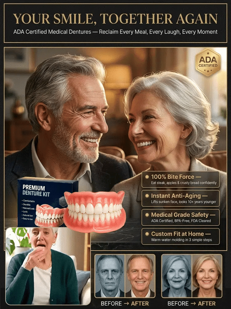 🏆Ends Today: 70% OFF! 🏆2026 Bestselling Product🦷 Fit for a Fresh Smile, Say Goodbye to Wearing Discomfort!🌎