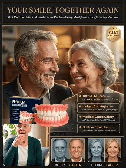 🏆Ends Today: 70% OFF! 🏆2026 Bestselling Product🦷 Fit for a Fresh Smile, Say Goodbye to Wearing Discomfort!🌎